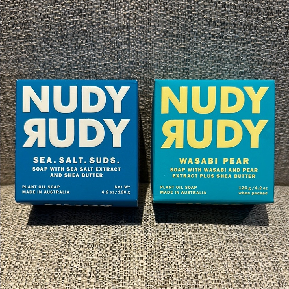 Sea Salt and Wasabi Pear Soap Set